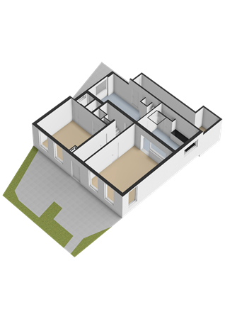 Buorren 1, 9041 AW Berltsum - Situatie - 3D.png