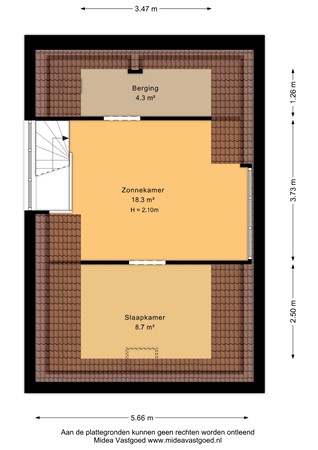 Bourboomweg 18, 9112 HL Burdaard - Eerste verdieping - 2D.jpg