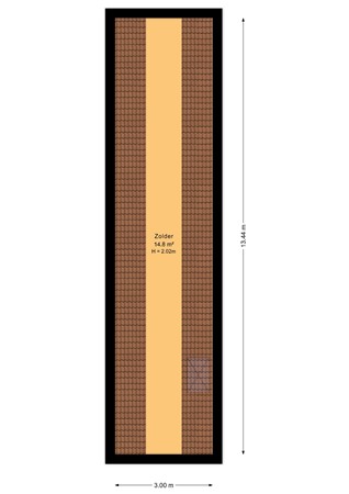 Buorren 74, 9041 BC Berltsum - Zolder - 2D.jpg