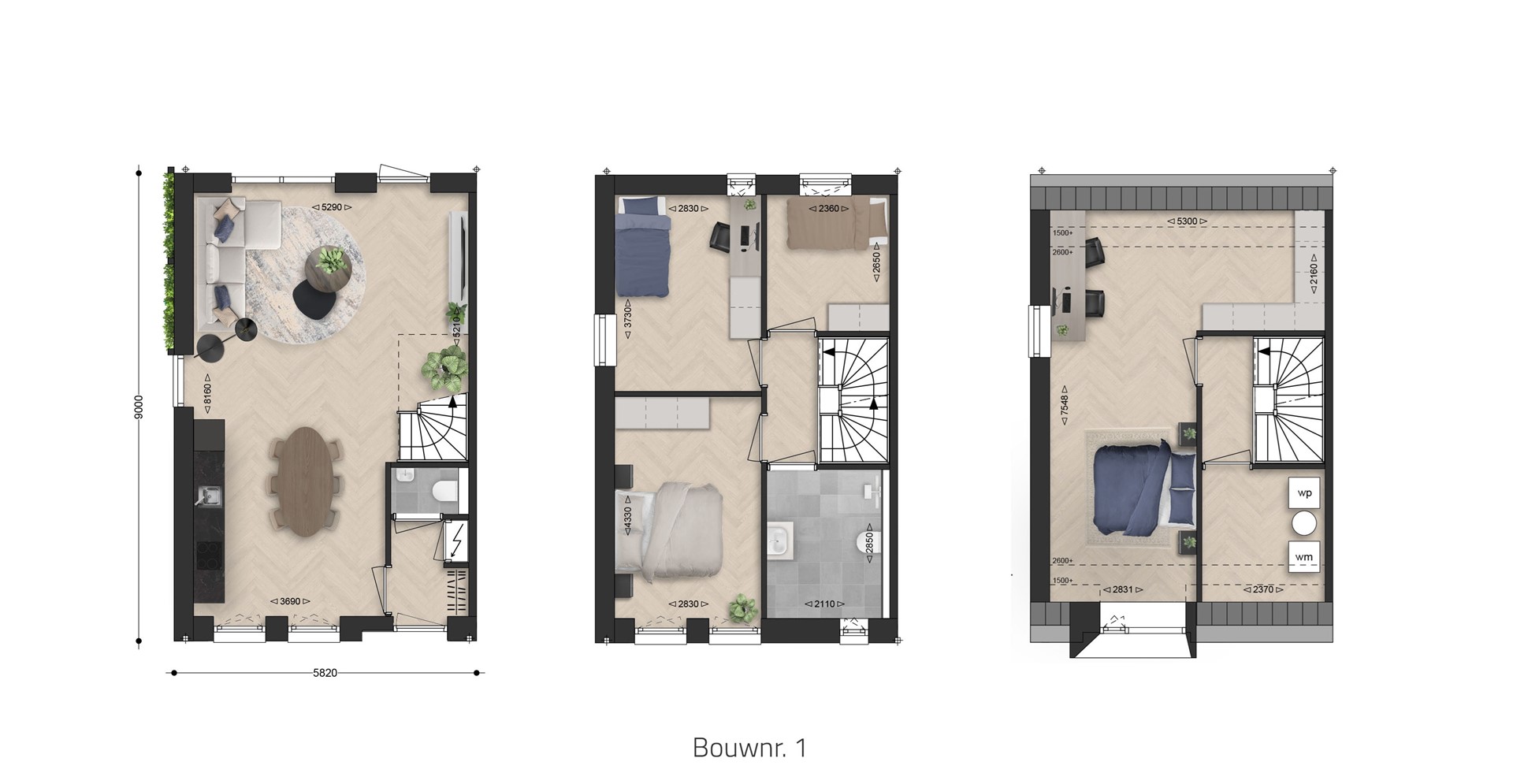 Vrijstaande woning te koop: Fibula Bouwnummer 1, Leeuwarden
