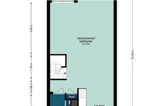 Akerwateringstraat 1, 1069 GB Amsterdam - floormap 1e verdieping.png