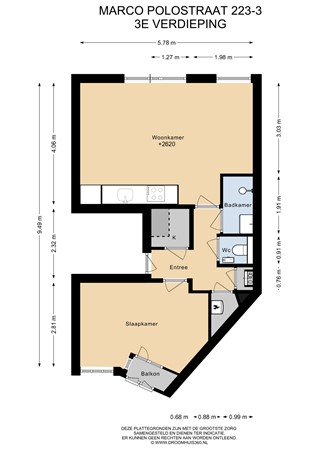 Marco Polostraat 223-3, 1056 DL Amsterdam - 