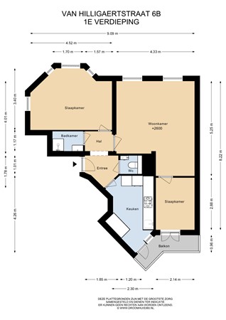 Van Hilligaertstraat 6B, 1072 JZ Amsterdam - 