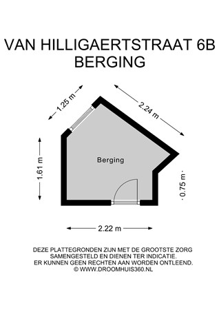 Van Hilligaertstraat 6B, 1072 JZ Amsterdam - 