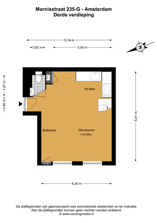 Marnixstraat 235G, 1015 WE Amsterdam - 