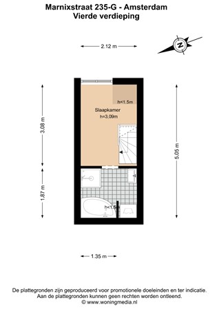 Marnixstraat 235G, 1015 WE Amsterdam - 