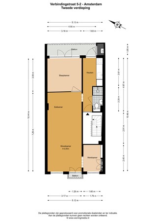 Verbindingstraat 5-2, 1073 TJ Amsterdam - 