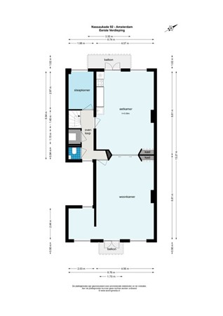 Nassaukade 92H, 1052 CW Amsterdam - 