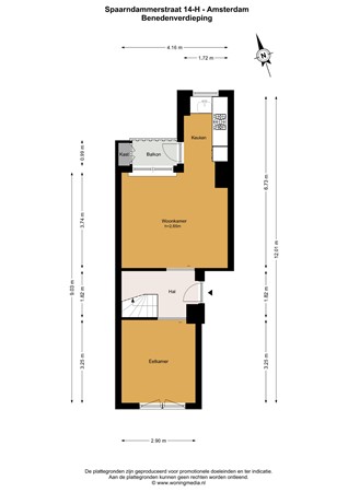 Spaarndammerstraat 14H, 1013 SV Amsterdam - 