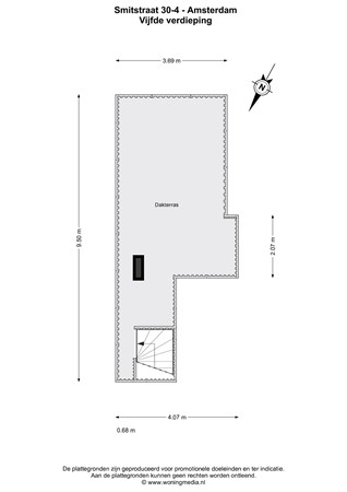 Smitstraat 30-4, 1092 XS Amsterdam - 