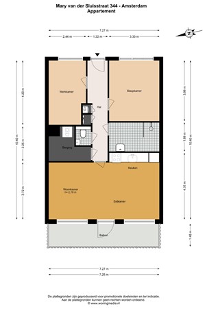 Mary van der Sluisstraat 344, 1095 ME Amsterdam - 