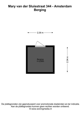 Mary van der Sluisstraat 344, 1095 ME Amsterdam - 