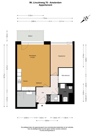 Mt. Lincolnweg 76, 1033 SN Amsterdam - 