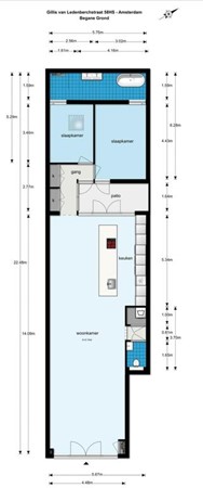 Gillis van Ledenberchstraat 58H, 1052 VJ Amsterdam - 