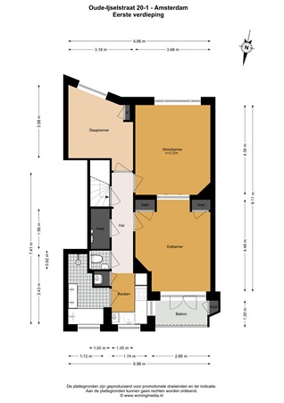 Oude-Ijselstraat 20-1, 1078 CN Amsterdam - 