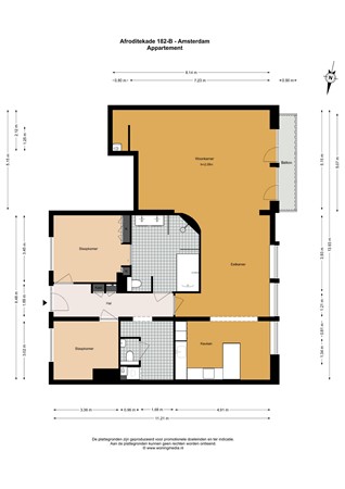 Afroditekade 182B, 1076 DZ Amsterdam - 