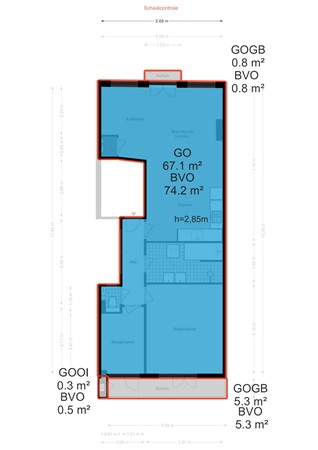 Frederik Hendrikstraat 124-2, 1052 JC Amsterdam - 