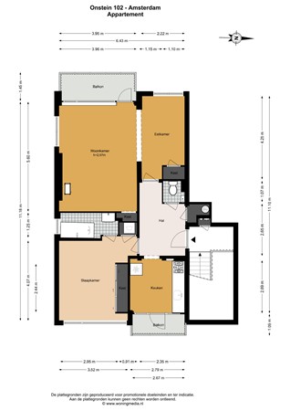 Onstein 102, 1082 KM Amsterdam - 