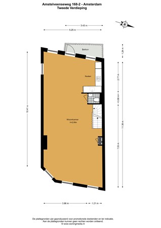 Amstelveenseweg 168-2, 1075 XN Amsterdam - 