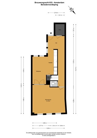 Brouwersgracht 633, 1015 GJ Amsterdam - 
