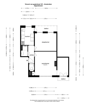 Vincent van Goghstraat 121, 1072 KX Amsterdam - 
