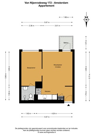 Van Nijenrodeweg 172, 1083 EL Amsterdam - 
