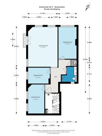 Smitstraat 30-3, 1092 XS Amsterdam - 
