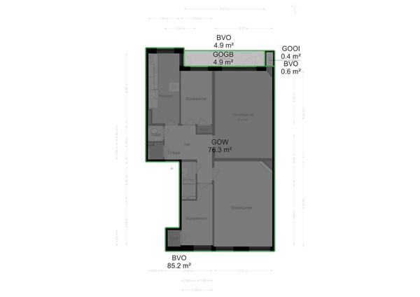 Churchill-laan 36-2, 1078 EG Amsterdam - 