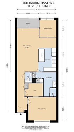 Ter Haarstraat 17B, 1053 LH Amsterdam - 