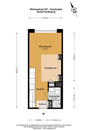 Welnastraat 427, 1096 GJ Amsterdam - 