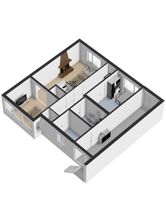 Dennis Leestraat 57, 4754 BB Stampersgat - 3D_Begane_Grond.jpg