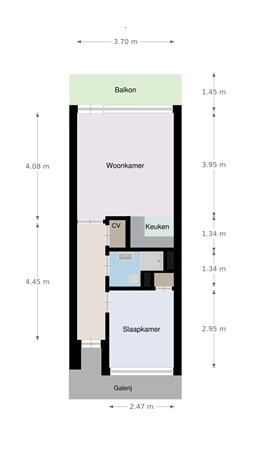 Koningsplein 54B, 6224 ED Maastricht - plattegrond 54.jpg