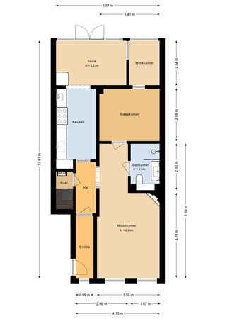 Stolwijkstraat 35h, 1059 XT Amsterdam - Begane grond - 2D.jpg