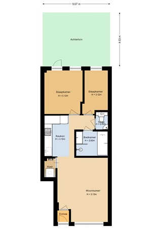 Govert Flinckstraat 225H, 1073 BW Amsterdam - Situatie - 2D.jpg