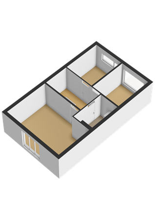 Roef 19, 1319 AJ Almere - Tweede verdieping - 3D.png