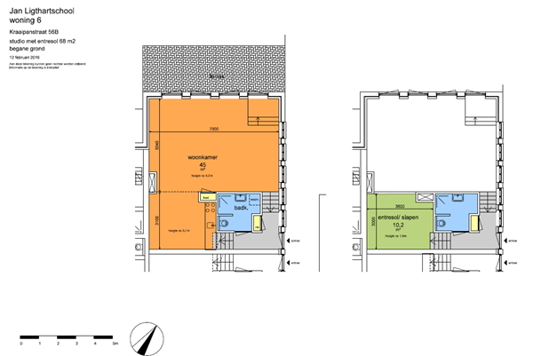 Kraaipanstraat 56B, 1091 PM Amsterdam - Plattegrond Kraaipanstraat 56B.png