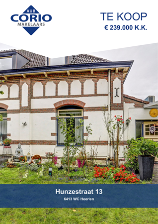Brochure preview - Hunzestraat 13, 6413 WC HEERLEN (1)