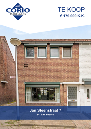 Brochure preview - Jan Steenstraat 7, 6415 HV HEERLEN (1)