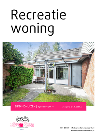 Brochure - brochure - Bijsselseweg 11-74, 8256 RE Biddinghuizen