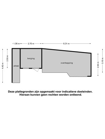 Plattegrond - Binnenkant 13, 8256 BG Biddinghuizen - Berging