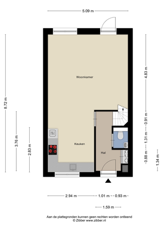 De Grutto 66, 8251 XN Dronten - 
