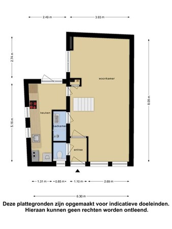Dwerssteech 4, 8551 SB Woudsend - Begane grond