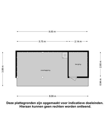 De IJslander 18, 8252 HD Dronten - Berging