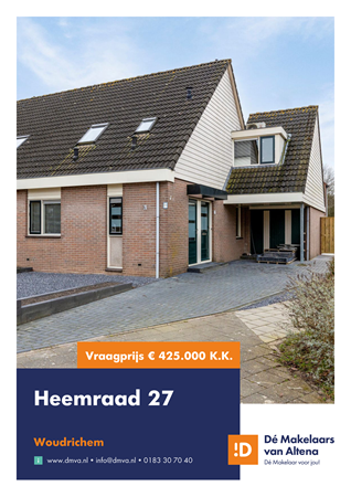 Brochure preview - Brochure Heemraad 27 Woudrichem.pdf