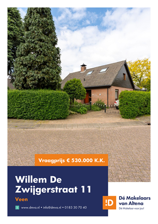 Brochure preview - Brochure Willem de Zwijgerstraat 11 Veen.pdf