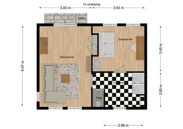 Havendijk 25, 5165 VH Waspik - 2 - Havendijk 25 Waspik Plattegrond EV.jpg