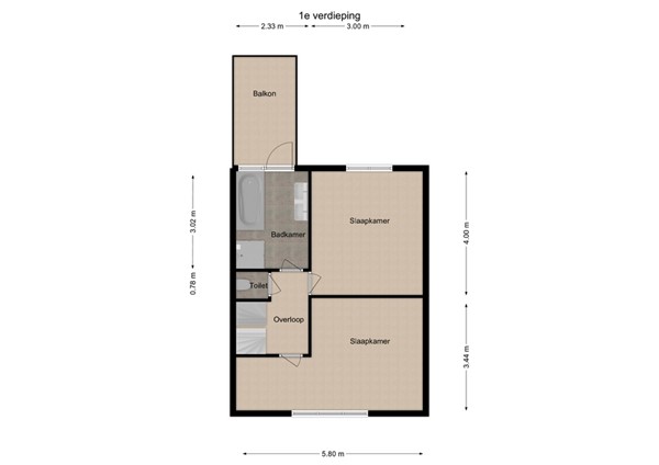 Besoyensestraat 65b, 5141 AG Waalwijk - 27 - Plattegrond EV.jpg