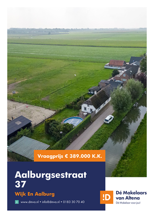 Brochure preview - Brochure Aalburgsestraat 37 Wijk en Aalburg.pdf