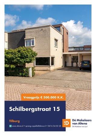 Brochure preview - Schilbergstraat 15, 5035 HA TILBURG (1)