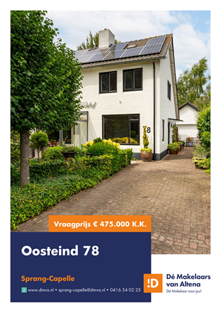 Brochure preview - Oosteind 78, 5161 MK SPRANG-CAPELLE (1)